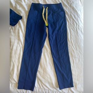 Medelita Women’s Pixel Scrub Pants Medium Navy